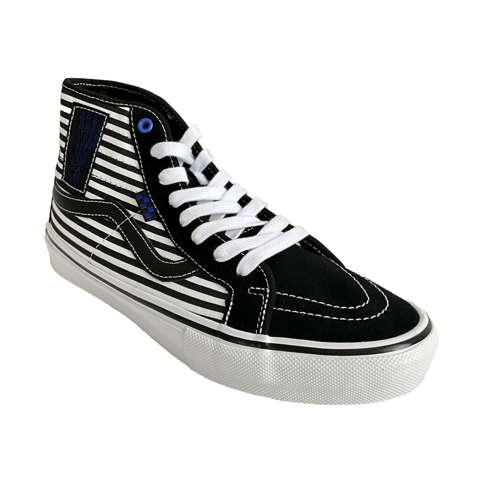 VANS Sk8-Hi Decon Breana Geering Skeletal Hand Sneakers Men 10